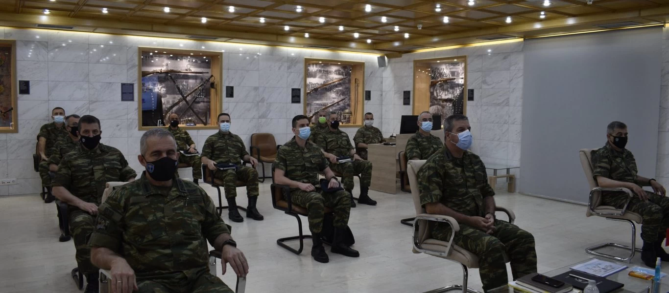 Την Περιοχή Ευθύνης του Δ΄ Σώματος Στρατού επισκέφθηκε ο Αρχηγός ΓΕΣ (φωτο)